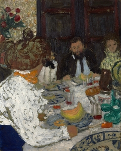 The Luncheon [ca. 1895] by Édouard Vuillard [1868–1940]